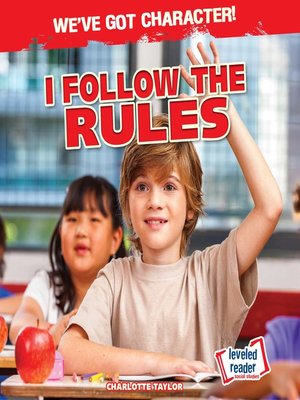 cover image of I Follow the Rules